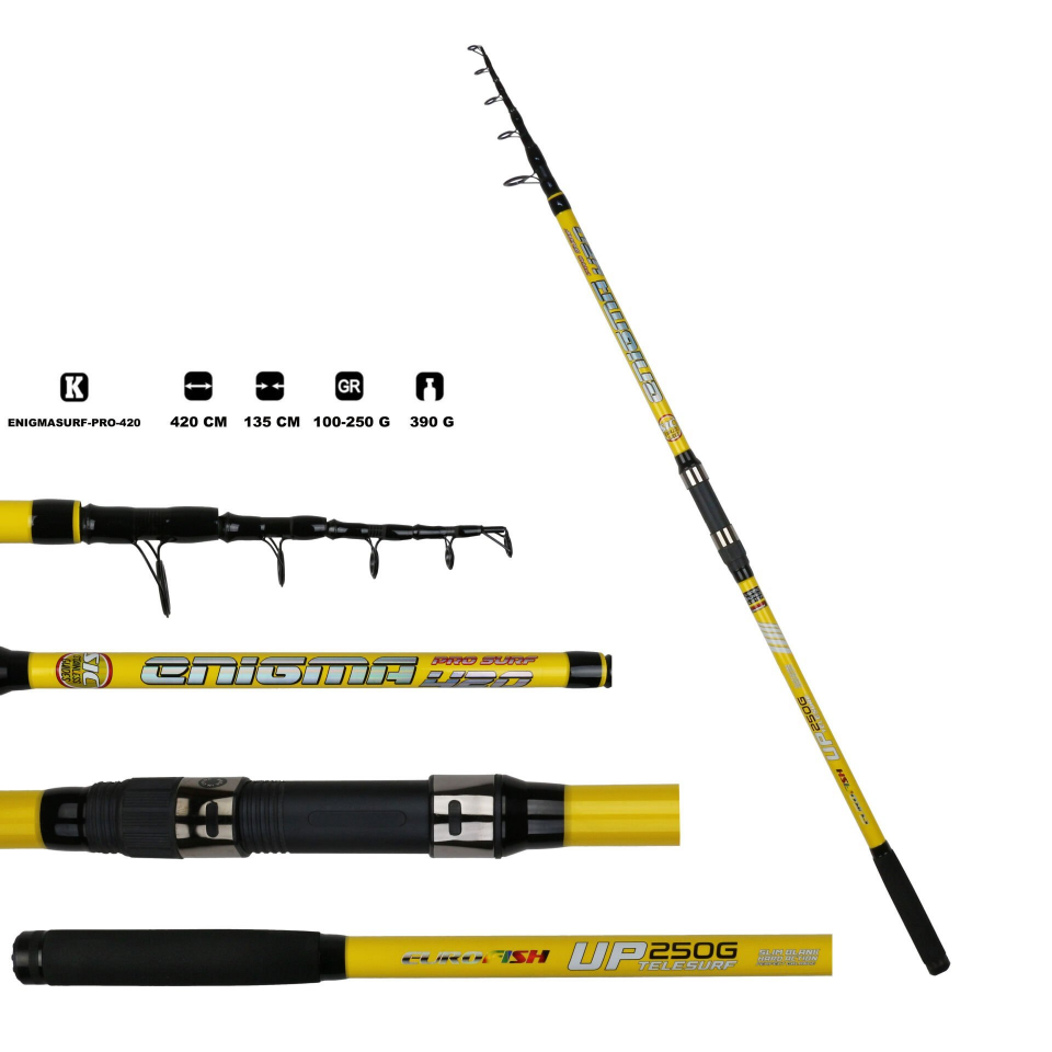 Eurofish Enigma Pro Surf 420 Surf Kamışı 100-250 gr