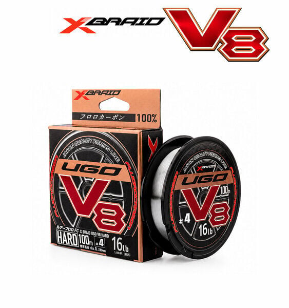 Ygk F-Ugo V8 Hard Fluorocarbon 100 Metre