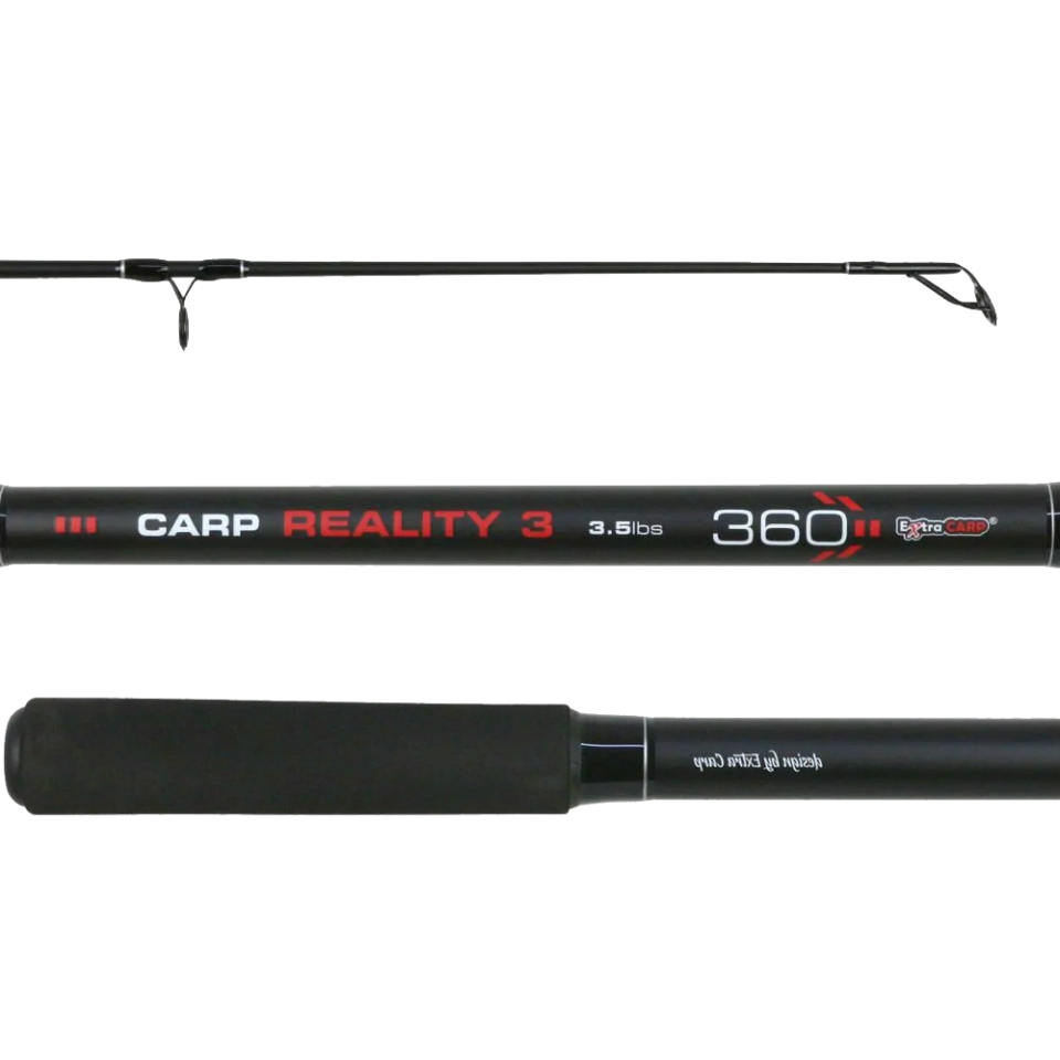 Extra Carp Reality Carp 3 Parça 3.5 lbs 390 cm Sazan Kamışı