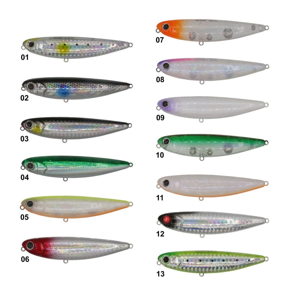 Aqua Salty Jerk Pro 85 Mm 13 Gr Su Üstü Sahte Yem
