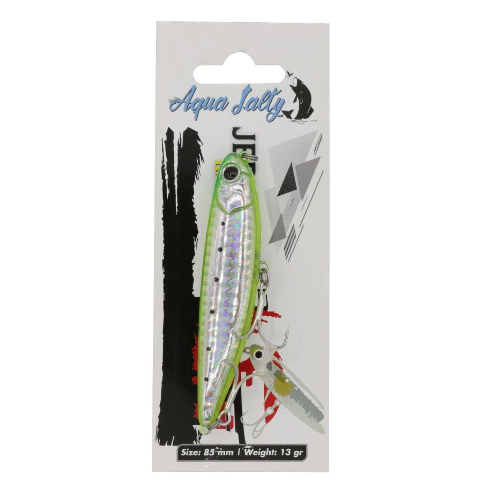 Aqua Salty Jerk Pro 85 Mm 13 Gr Su Üstü Sahte Yem