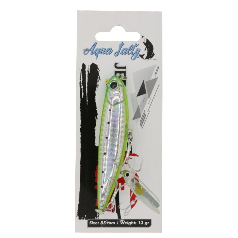 Aqua Salty Jerk Pro 85 Mm 13 Gr Su Üstü Sahte Yem