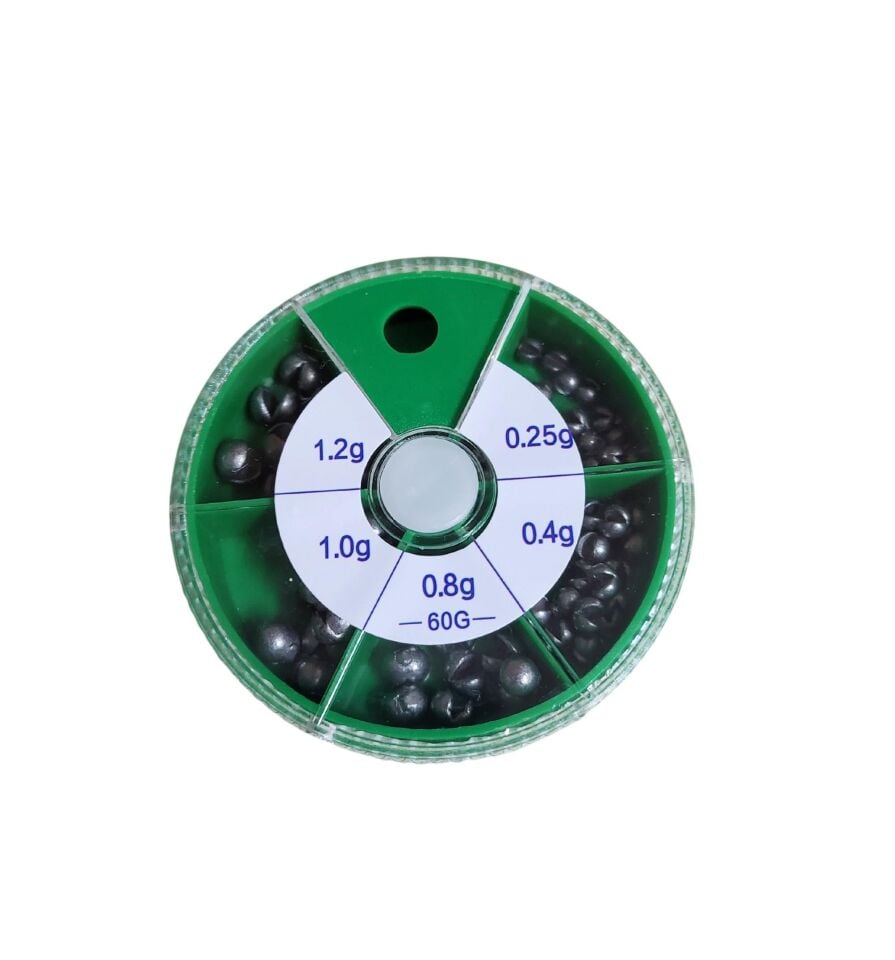 Kıstırma Kurşun (0.25-1.2 gr arası) Kutulu 60 gr