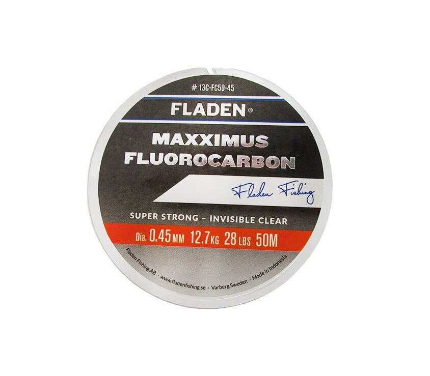 Fladen Maxximus 50 Metre Flurocarbon Misina