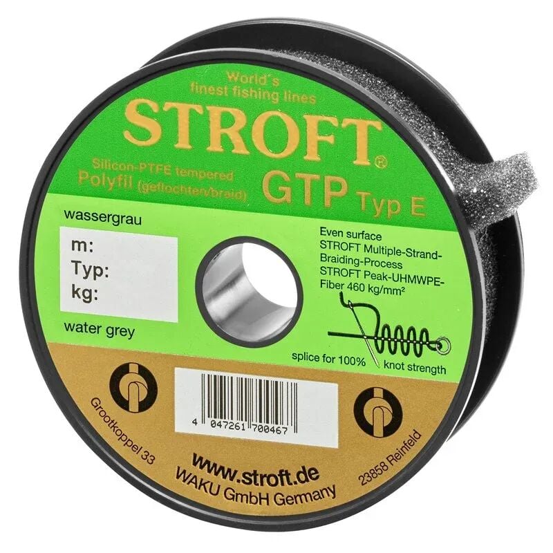 Stroft GTP Typ E 150 Metre Örgü Misina Gri