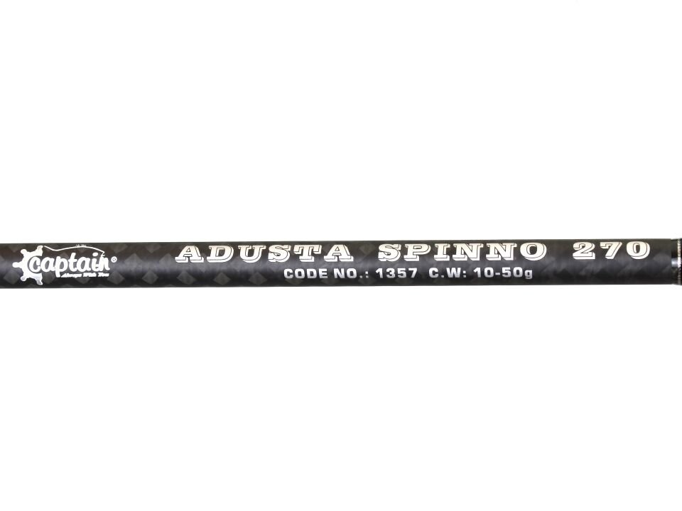 Captain 1357 Adusta Spinno 270cm 10-50gr Atar 2 Parça Spin Kamış