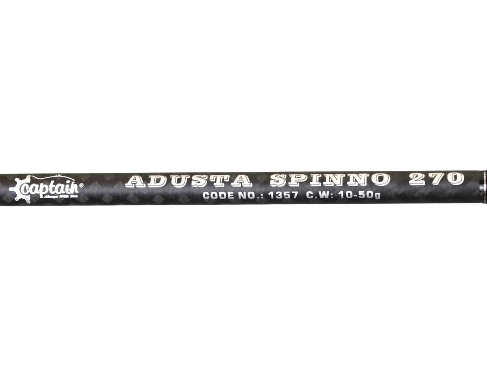 Captain 1357 Adusta Spinno 270cm 10-50gr Atar 2 Parça Spin Kamış