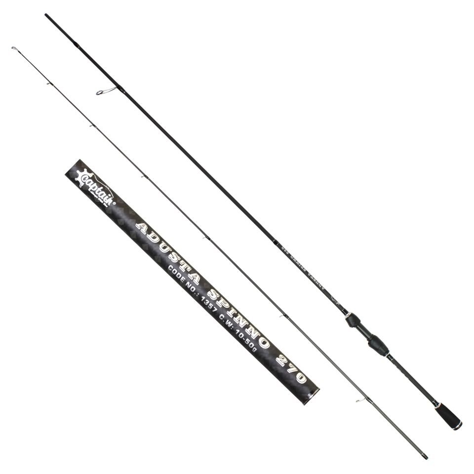 Captain 1357 Adusta Spinno 270cm 10-50gr Atar 2 Parça Spin Kamış