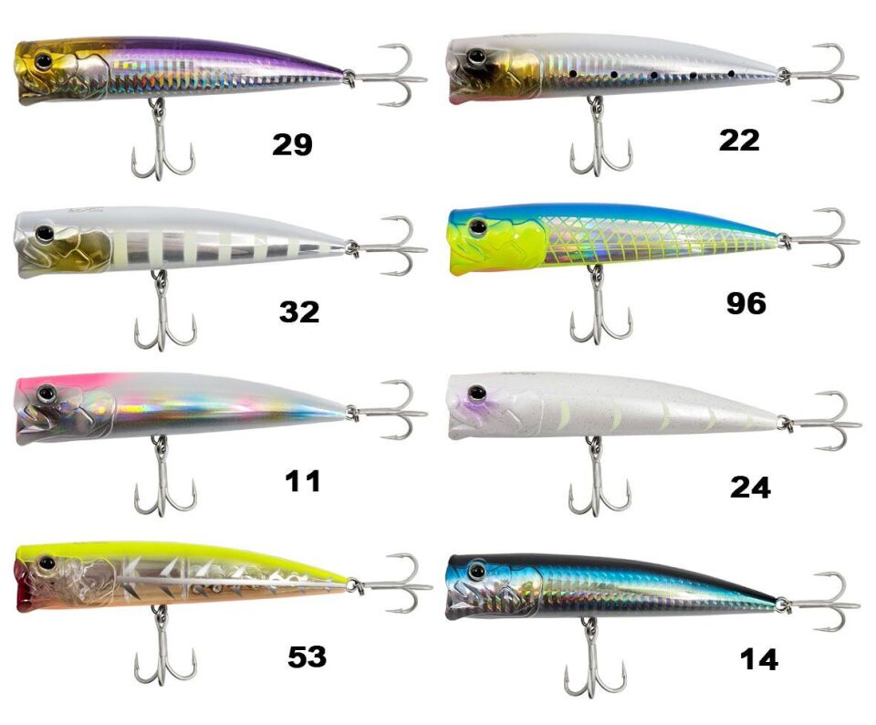 Kendo Tsubasa BS Popper 120F 31.6GR Su Üstü Sahte Balık