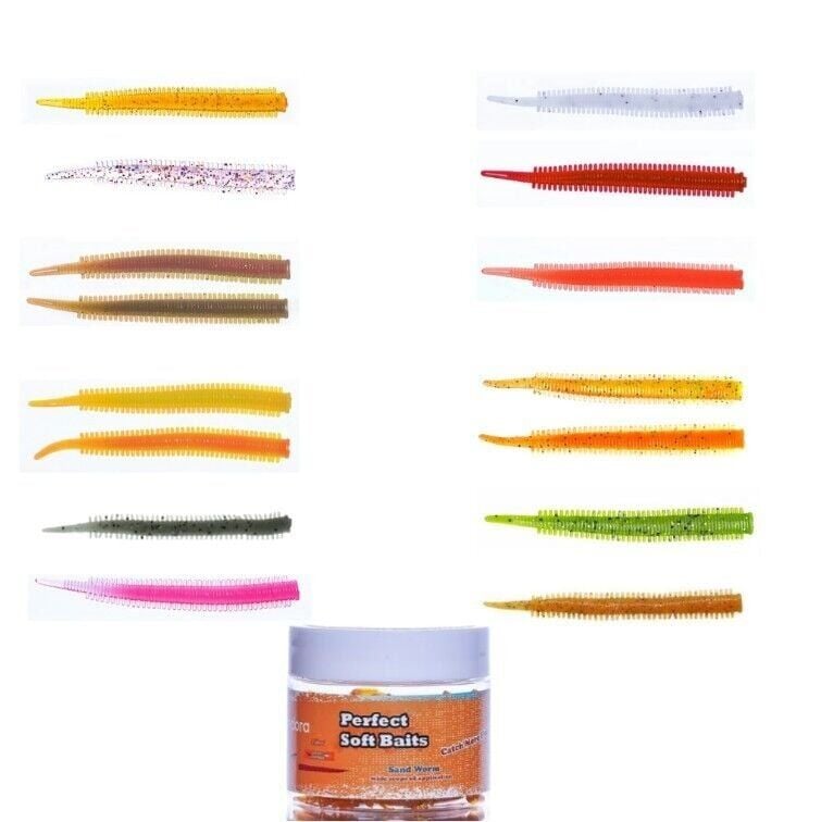 Pandora Perfect Soft Baits Sand Worm 7cm (Kavanozlu Ambalaj)