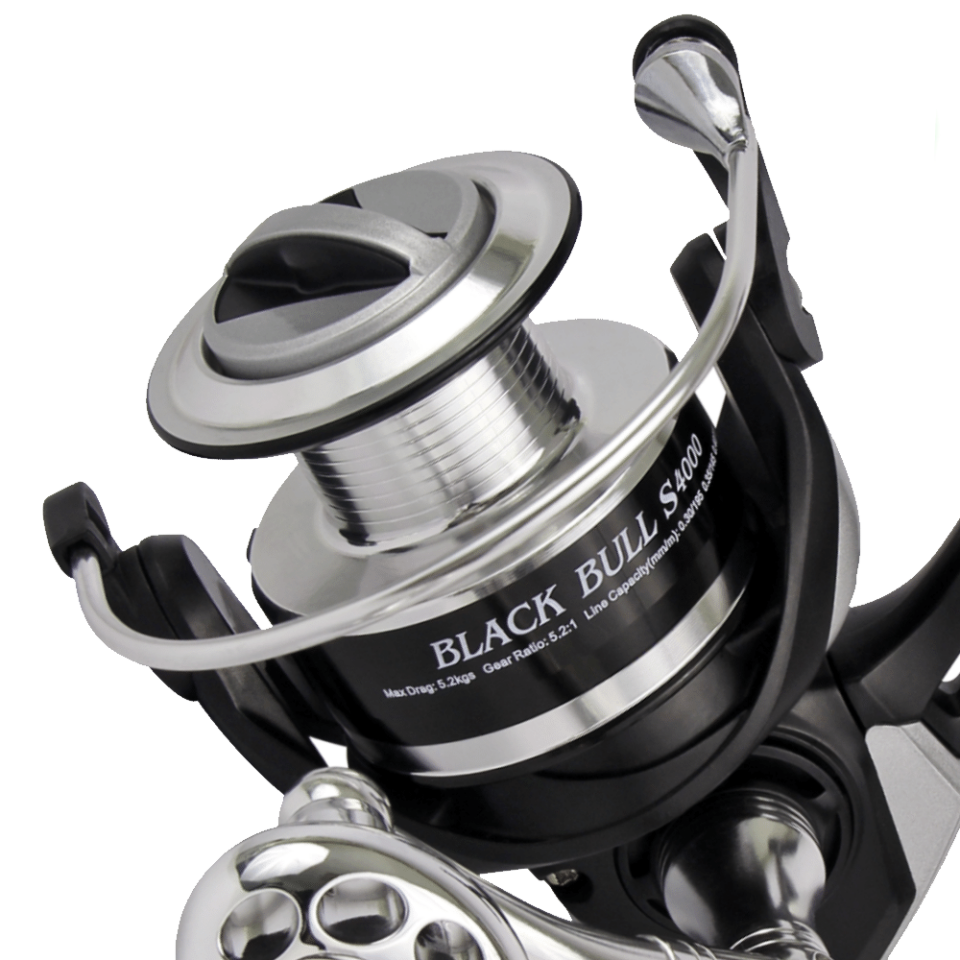 AJIKING Black Bull S Black 3+1BB Olta Makinesi 4000