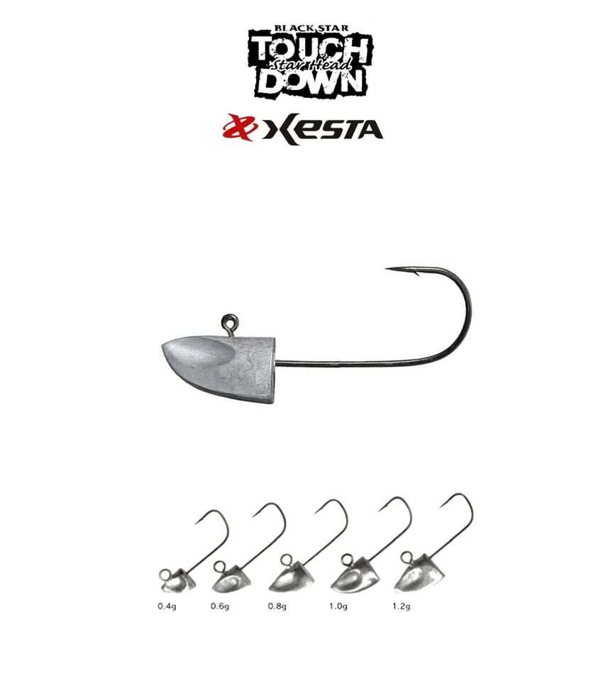 Xesta Star Head Slow Burn 4P No: 8 Jighead