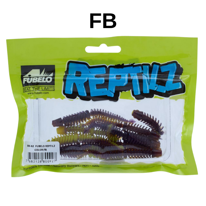 Fubelo Reptilz 7.5 cm Silikon Yem