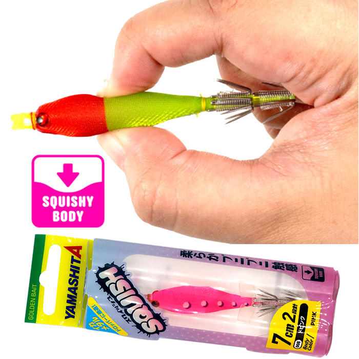 Yamashita Squish 7-2  7cm/3g Kalamar Zokası