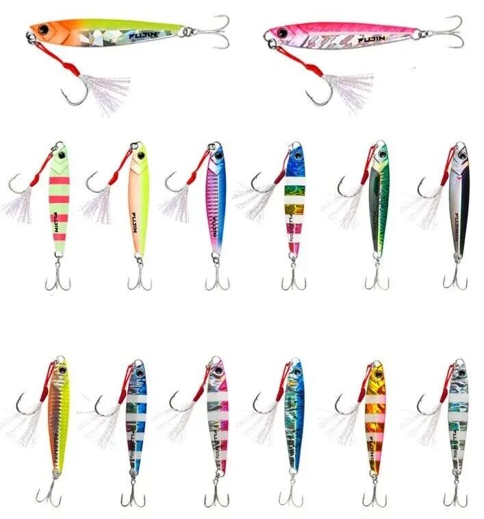 Fujin Jig-X 20 gr Light Jigging Jig Yem