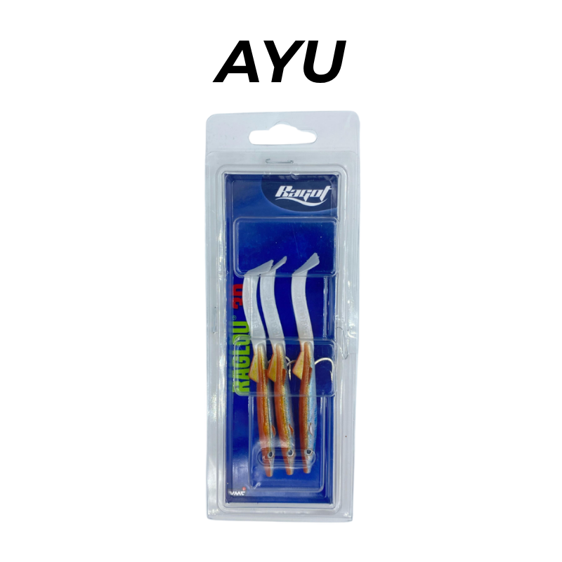 Ragot Raglou 3D 105 mm Silikon Balık