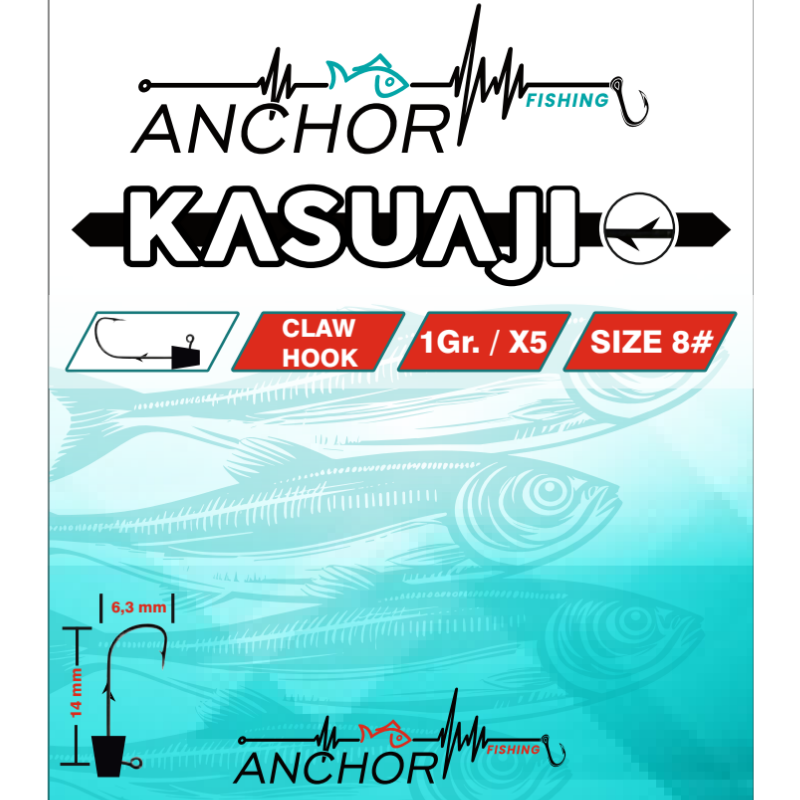 Anchor Kasuaji Tırnaklı Lrf Jighead