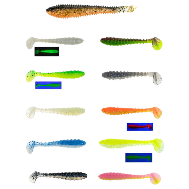 Fujin Round Bait 100 mm Silikon Balık
