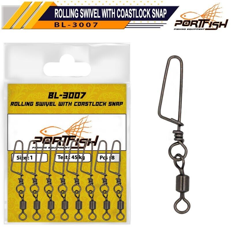 Portfish BL-3007 Klipsli Fırdöndü