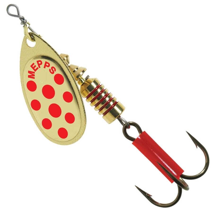 Mepps Aglia Olta Kaşığı Sarı/Kırmızı No: 2