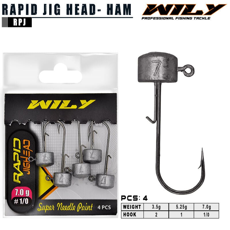Wily Rapid Jighead