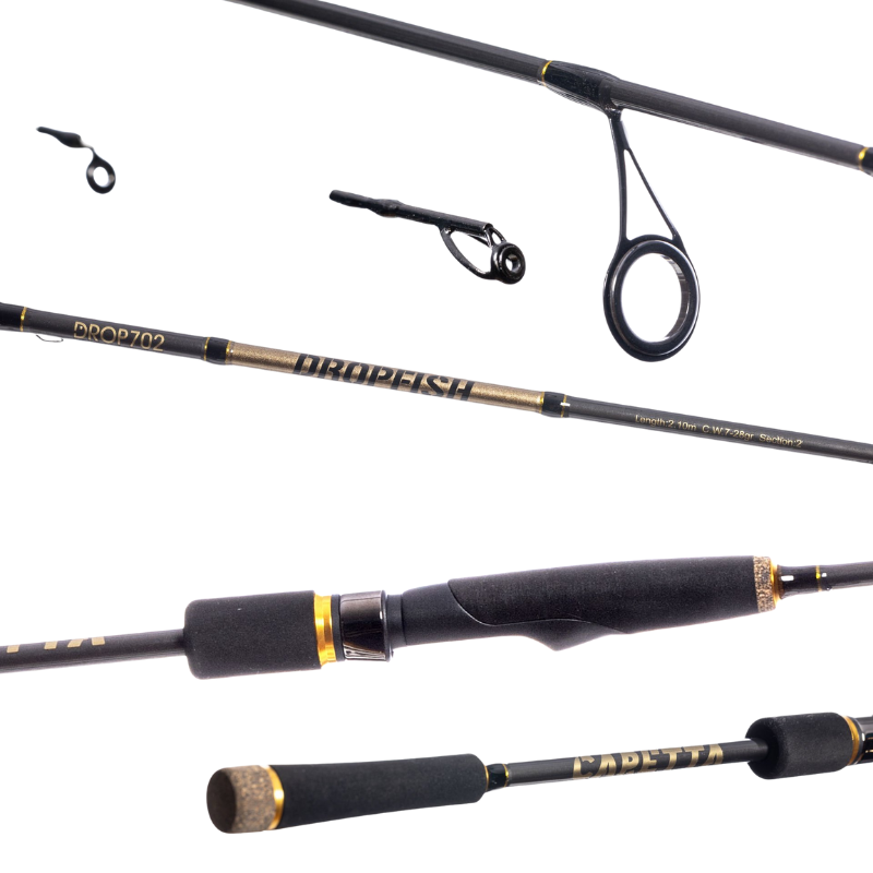 Caretta Dropfish 2.40 cm 7-28 gr Light Spin Kamış