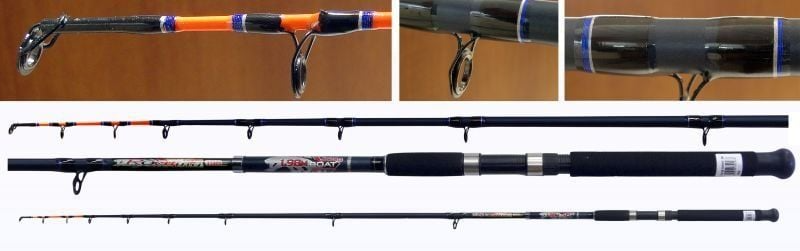 Effe Roar Ring 1.98 Mt 2 Parça 300 Gr Atarlı Olta Kamışı