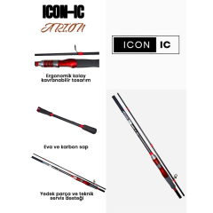 ICON-IC Arion 270 cm 10-40 Gr Spin Olta Kamışı