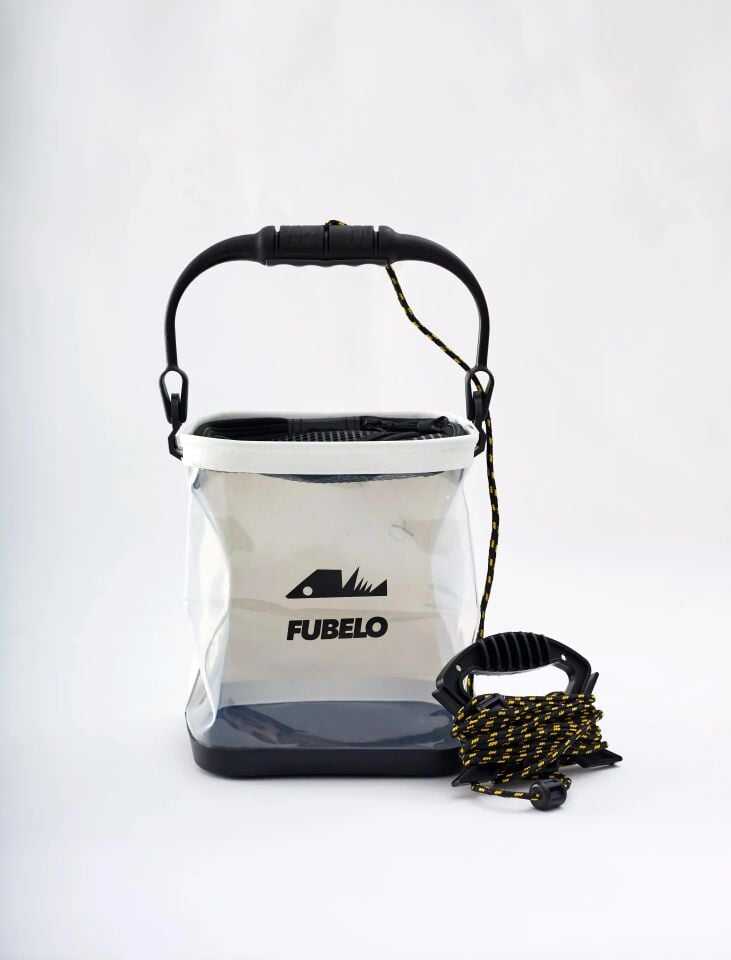 Fubelo Flar Katlanır Kova Beyaz