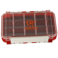 Shufa Contalı Kırmızı Çift Taraflı Eva+Silikon LRF Kutusu