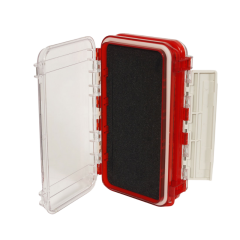 Shufa Contalı Kırmızı Çift Taraflı Eva+Silikon LRF Kutusu