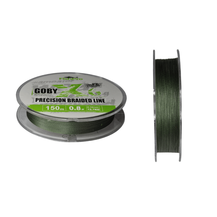 FishPro Goby 150m X6 Dark Green İp Misina