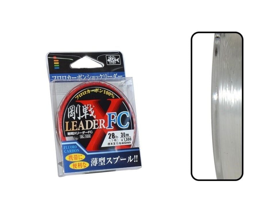 Gosen X FC Leader 30m 0.43mm 28lb/13kg