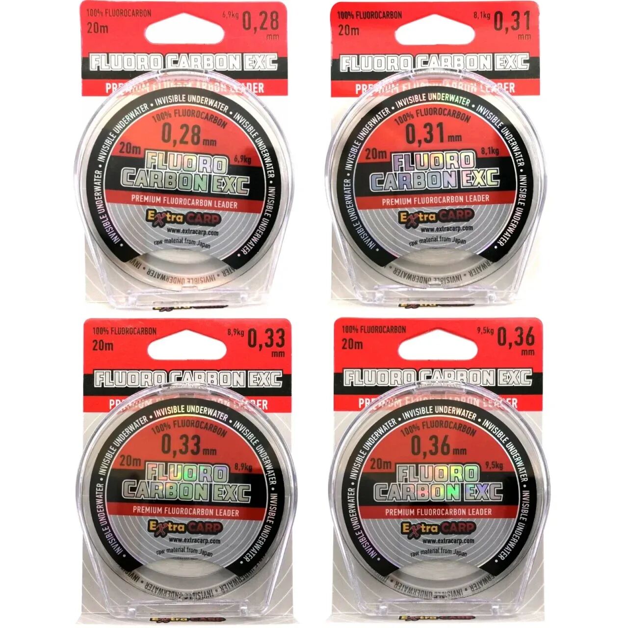 Extra Carp Fluorocarbon Misina 20 Metre