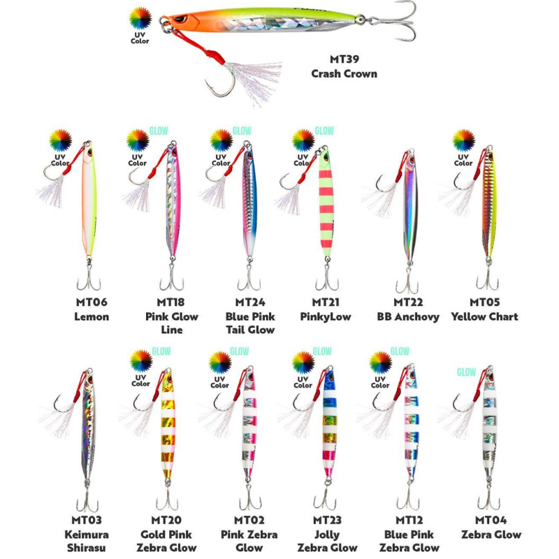 Fujin Metal Cast 40 gr Light Jig Metal Yem