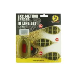 Extra Carp Exc Method Feeder In Line Set