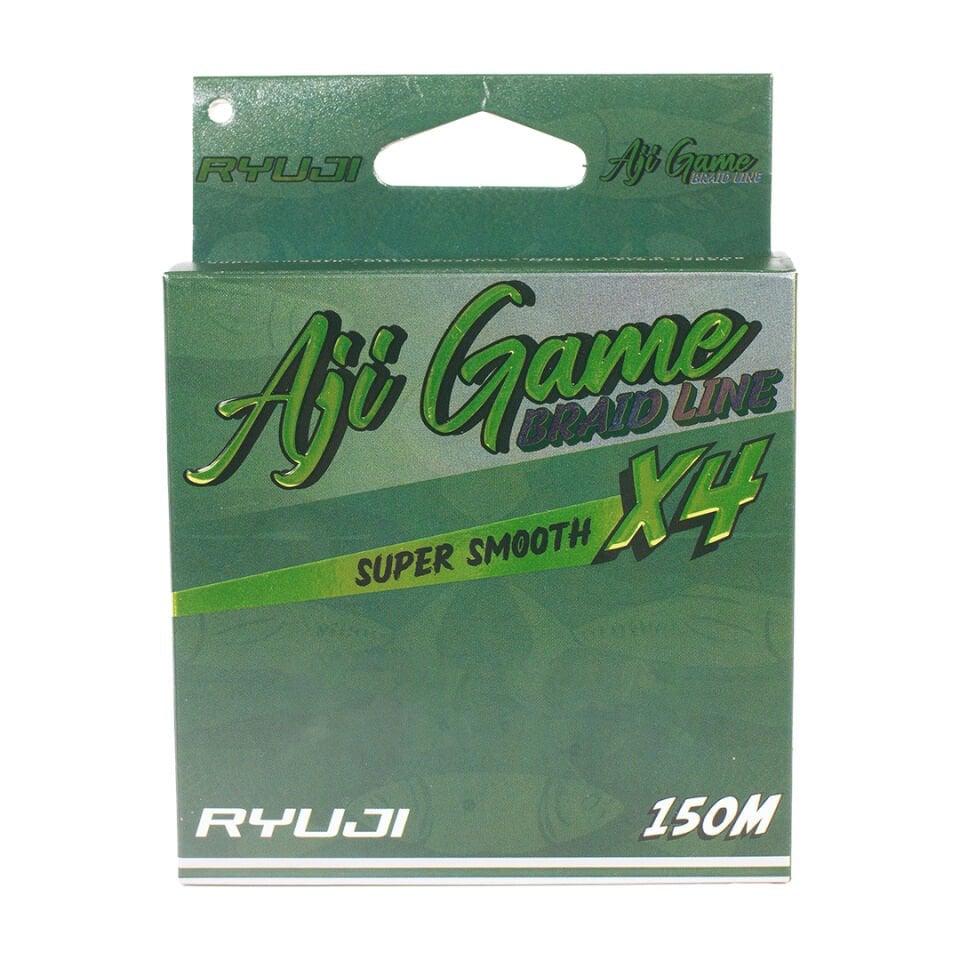 Ryuji Aji Game 4X, 150 mt, Dark Green İp Misina