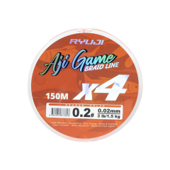 Ryuji Aji Game 4x 150 Mt Orange İp Misina