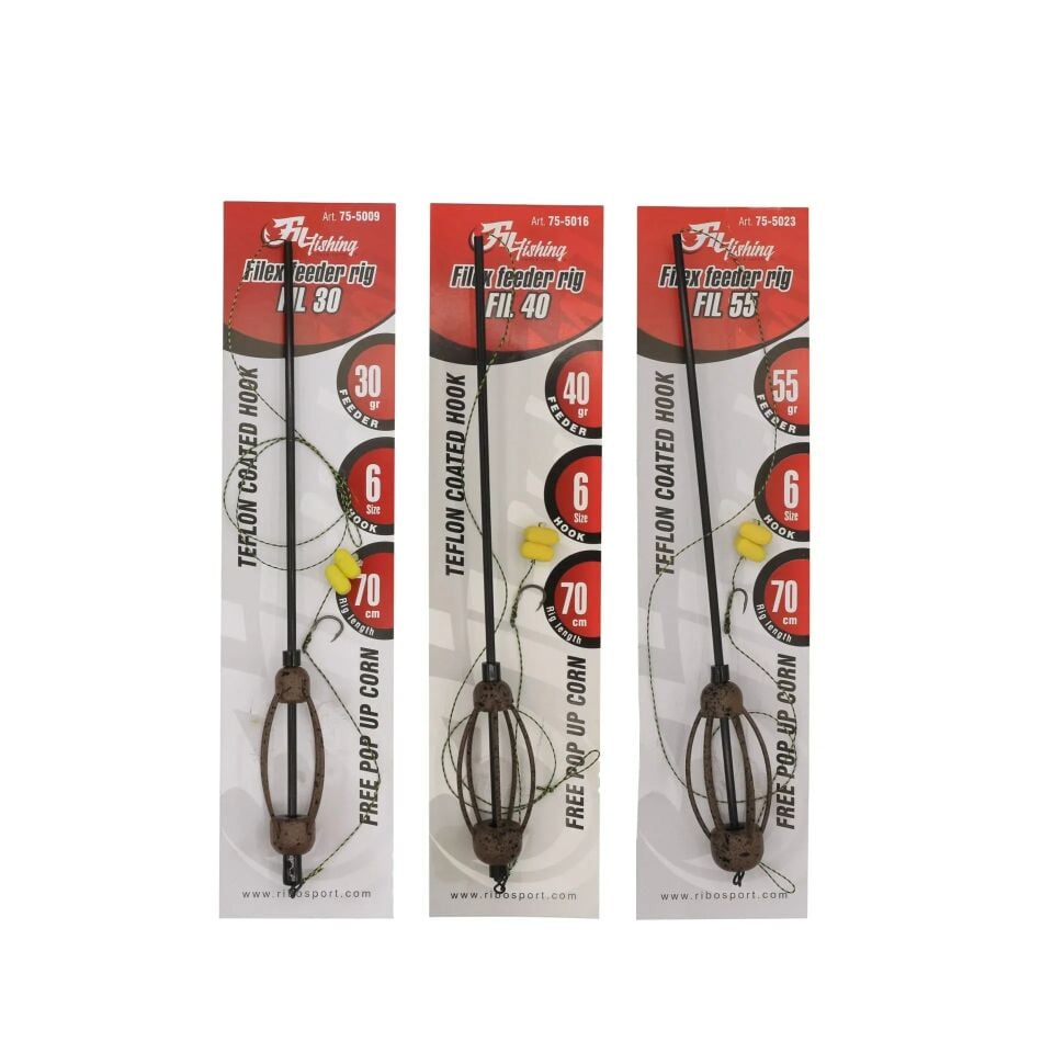 Fil Fishing Filex Feeder Rig Fil No 6 55 gr
