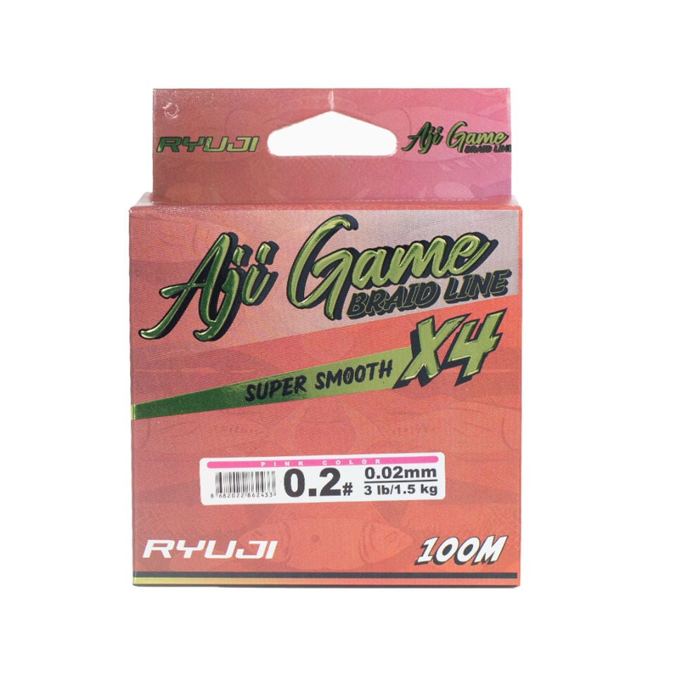 Ryuji Aji Game, 100m, Pink İp Misina