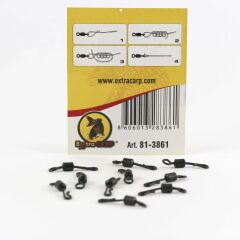 Extra Carp Swivel Quick Change Size 8 /10 Pcs Hızlı Fırdöndü