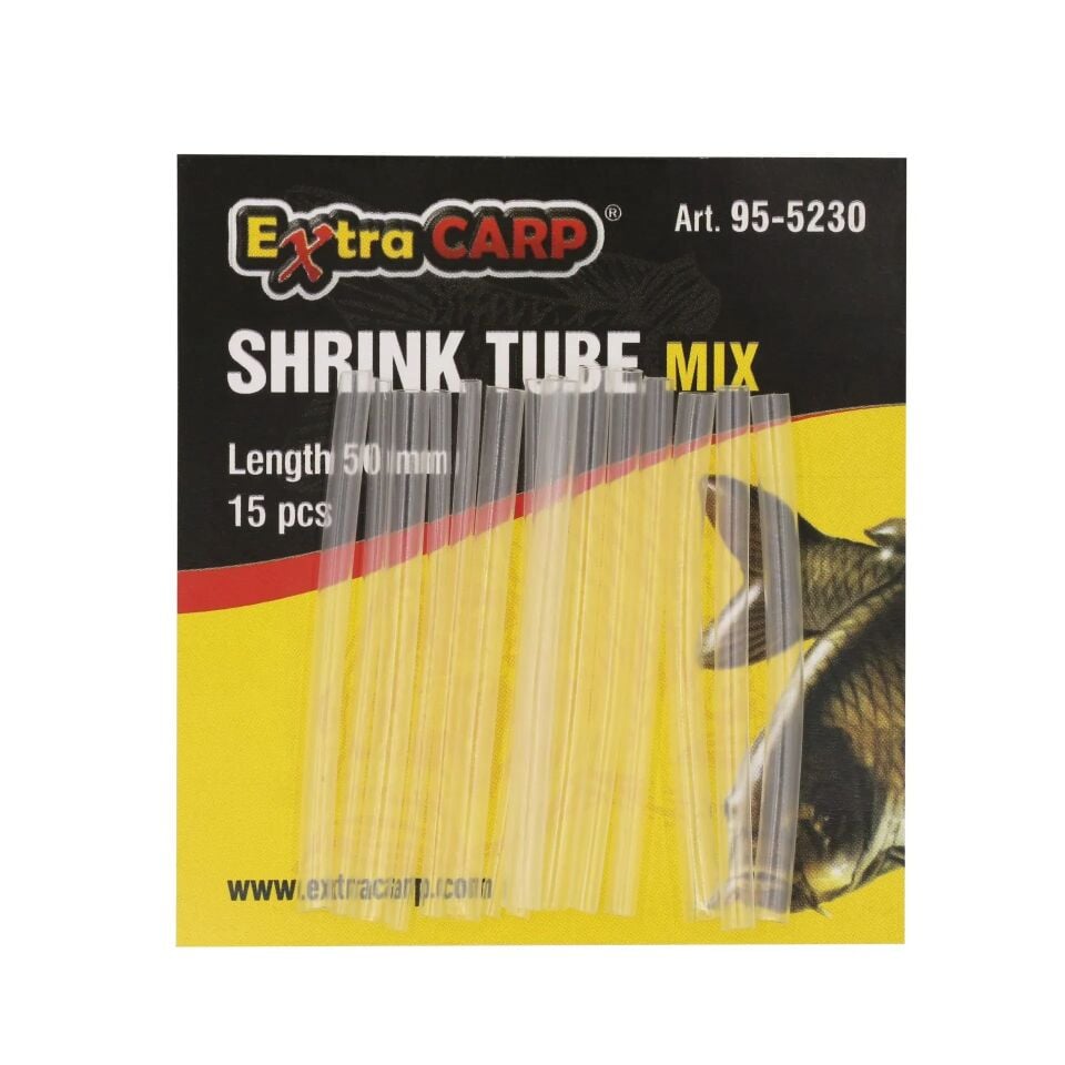 Extra Carp Shrink Tube Mix 50 Mm 15pcs