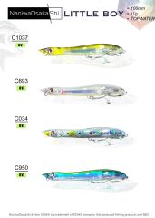 NaniwaOsakaShi Little Boy 10 cm 11gr Su Üstü Sahte Yem