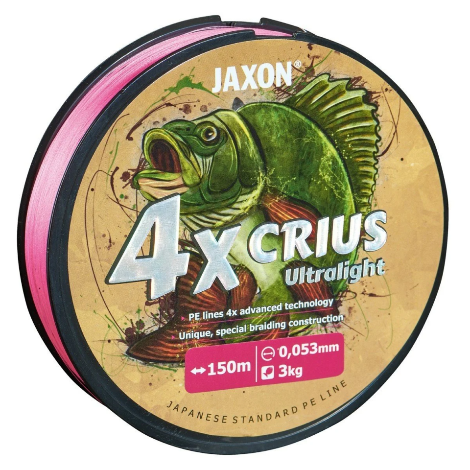 Jaxon 4x Crius Ultralight 150mt Pink İp Misina
