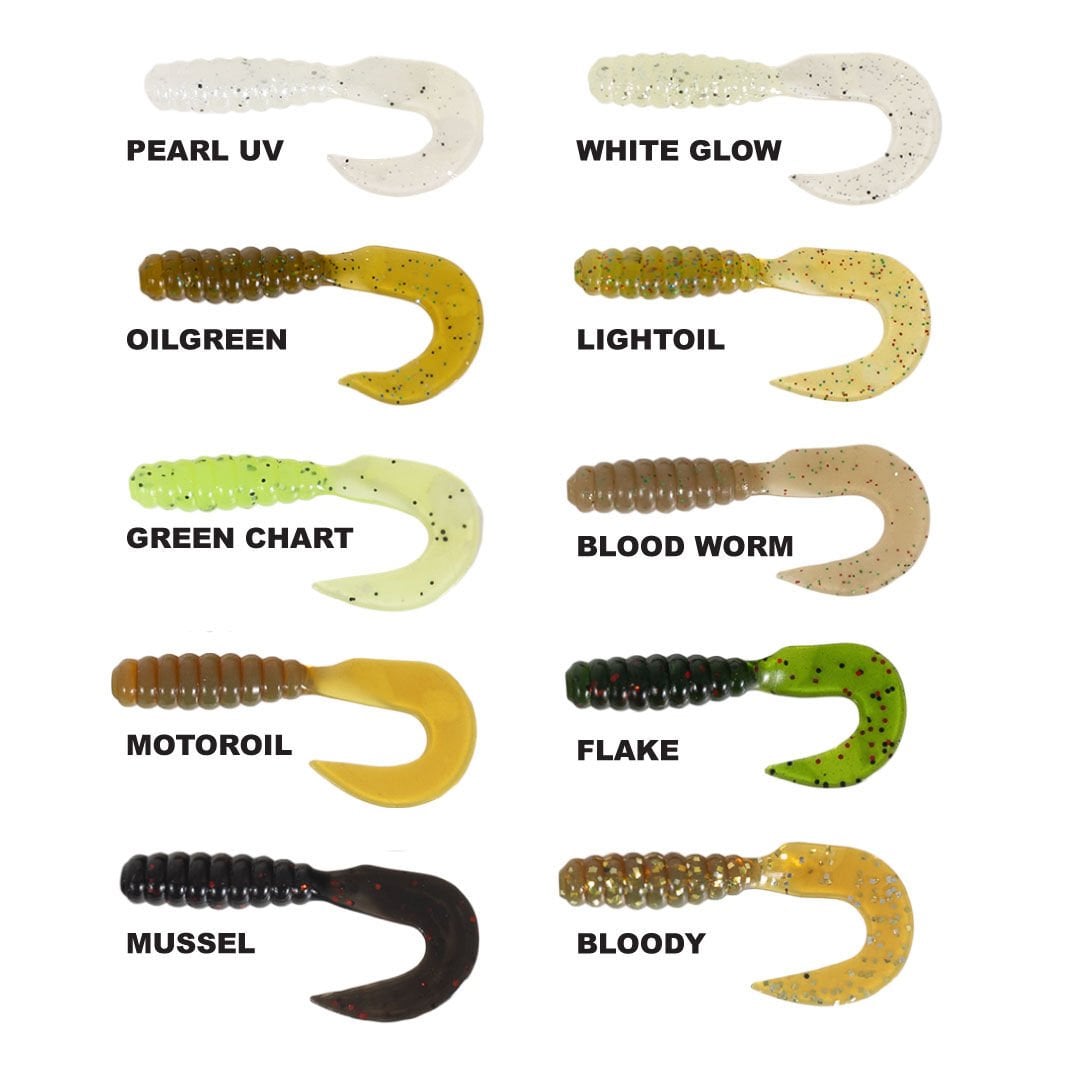 Ryuji Swim Worm 5.5cm TPR Kokulu Lrf Silikonu