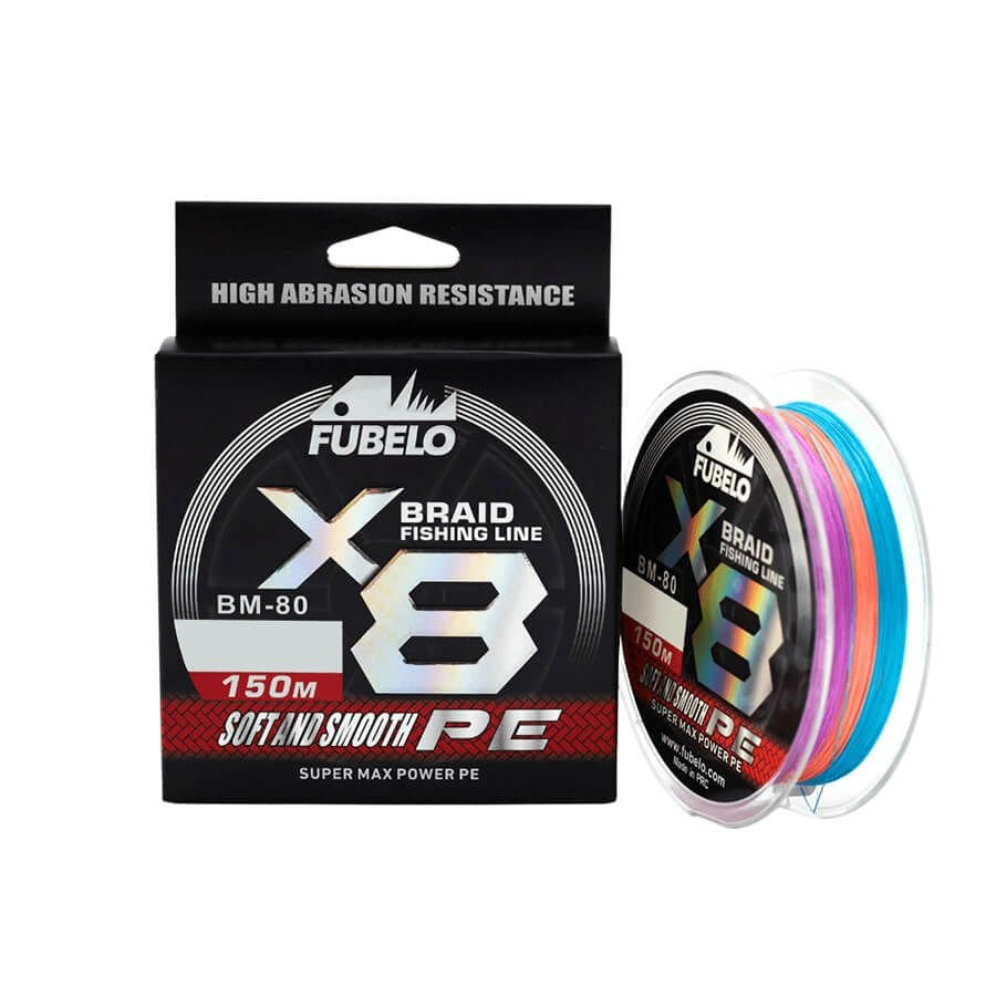 Fubelo Braid Line 8x 150 Metre İp Misina Multicolor