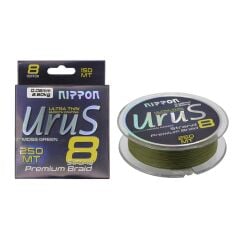 Nippon Urus 8X Braid 250 MT Moss Green