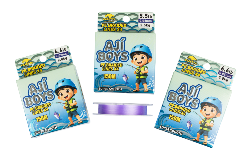 Caretta Aji Boys 4X 150 mt İp Misina Purple