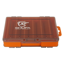 Shufa Lure Box Çift Taraflı LRF Yem Kutusu 85mm - Turuncu