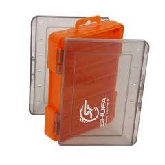 Shufa Lure Box Çift Taraflı LRF Yem Kutusu 85mm - Turuncu